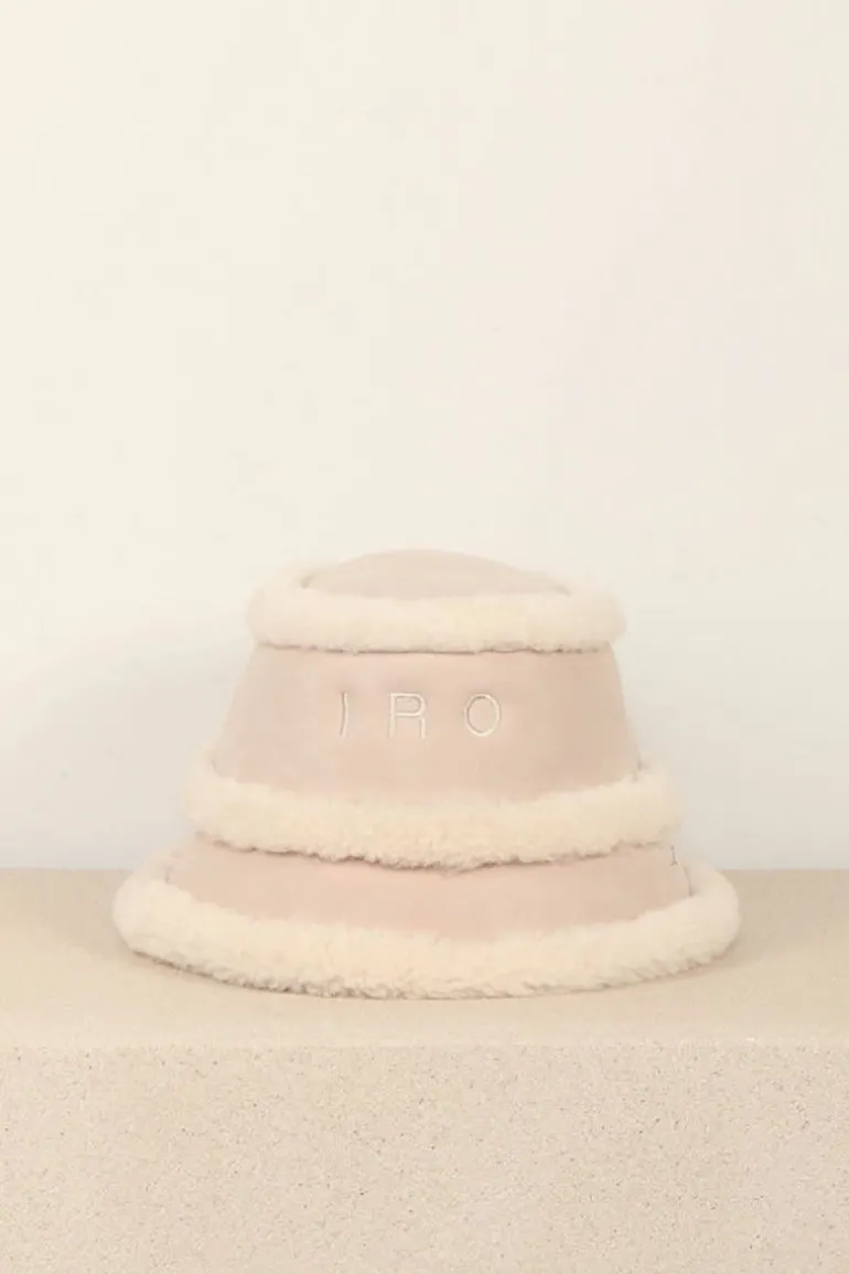 IRO bucket hat - VENETO SHEARLIN - CREAM