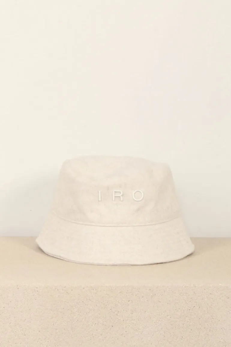 IRO bucket hat - VENETO FELT - LIGHT BEIGE