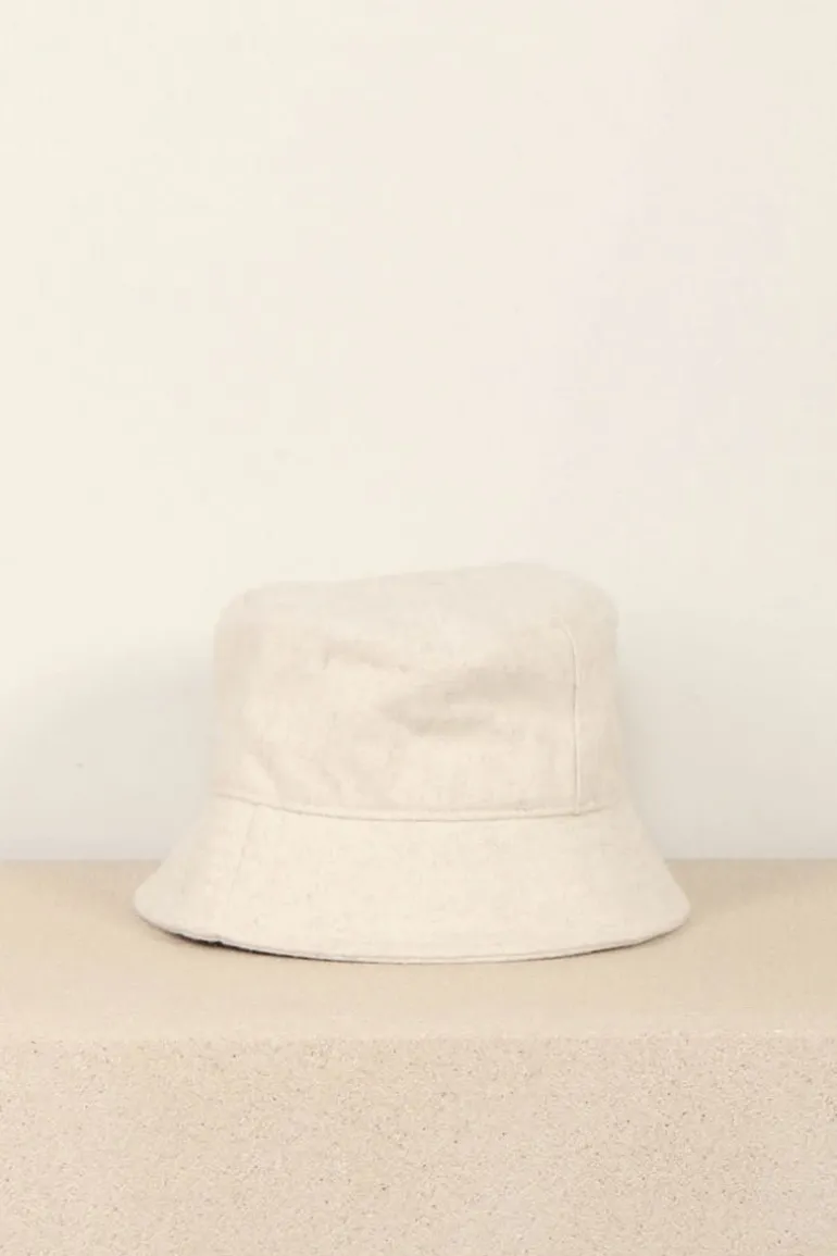 IRO bucket hat - VENETO FELT - LIGHT BEIGE