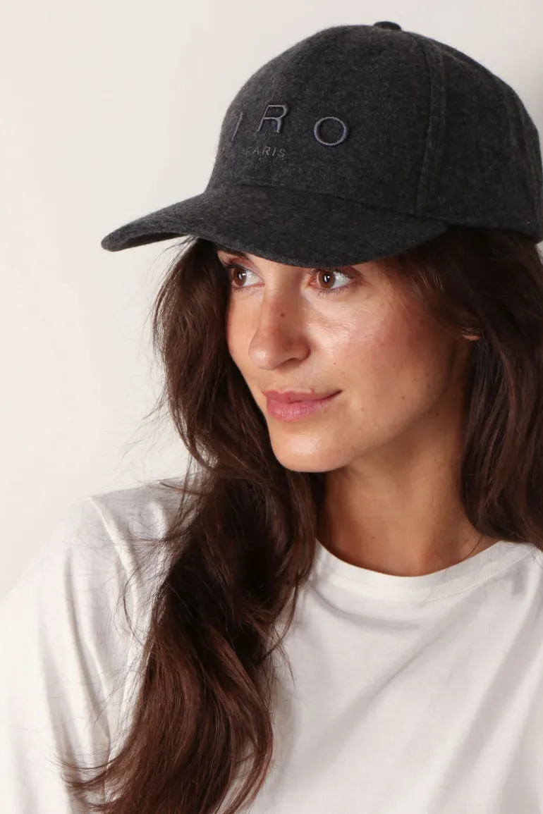 IRO Cap - Greb cashmere - Smoke grey