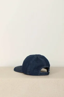 IRO Cap - Greb raw - Raw denim blue