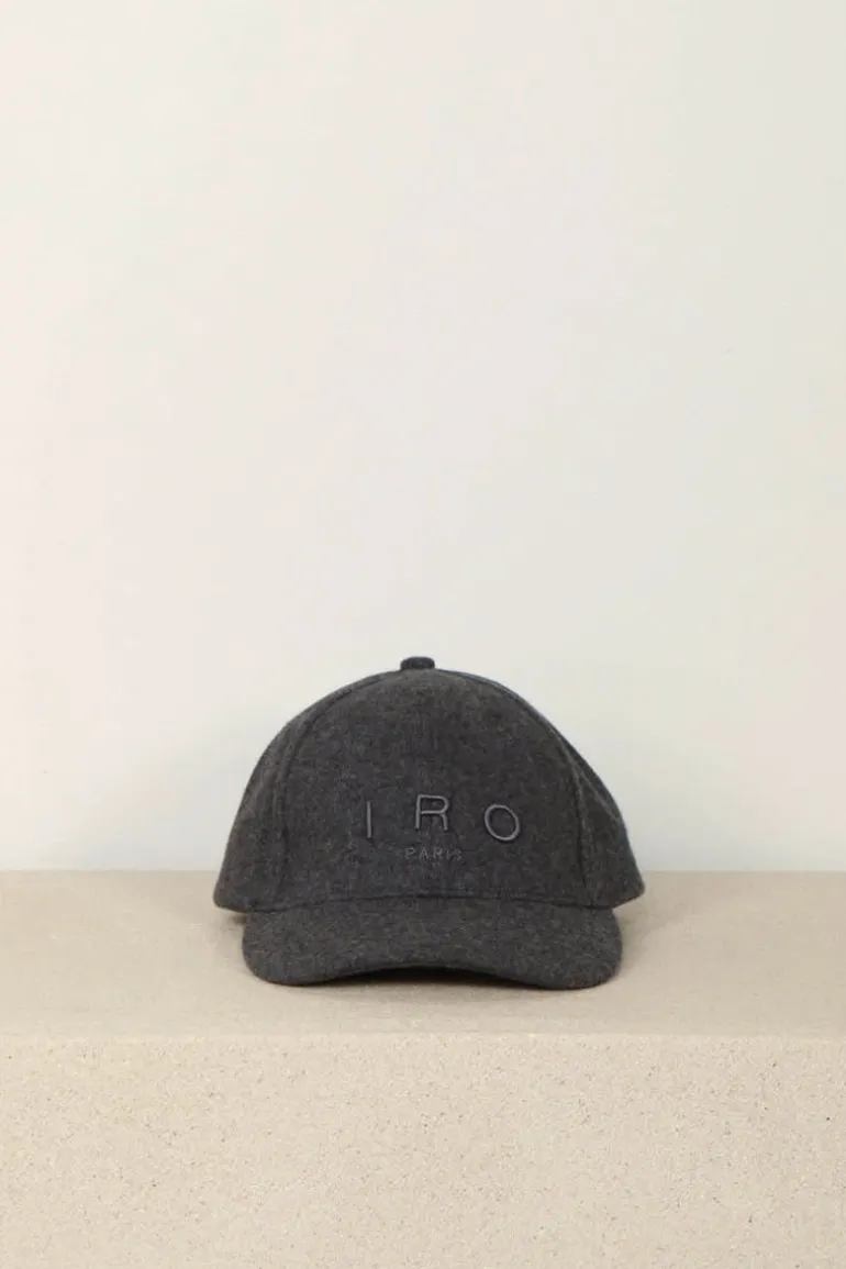 IRO Cap - Greb cashmere - Smoke grey
