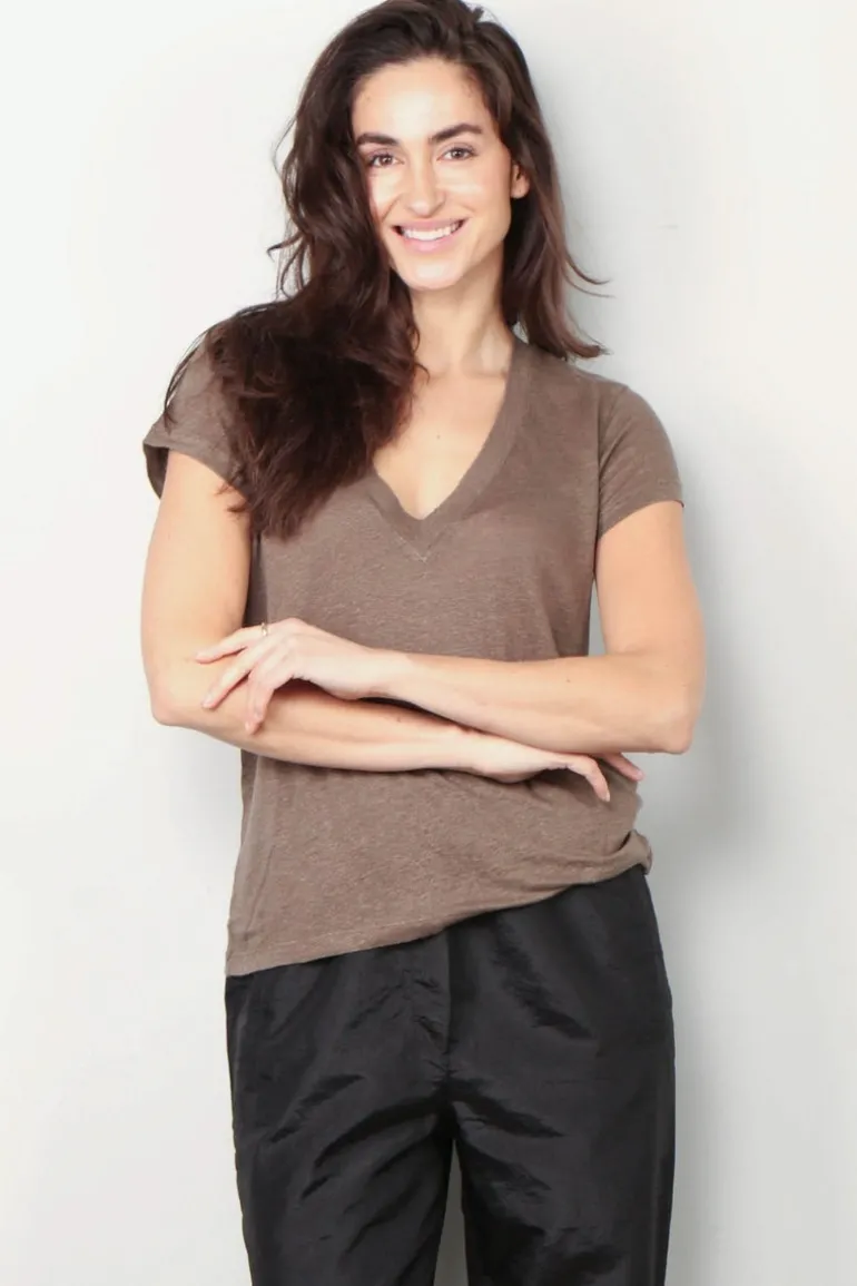 IRO T-shirt - Rodeo - Warm Taupe