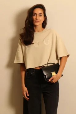 IRO T-shirt - Olinda - Cream pearl