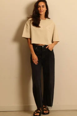 IRO T-shirt - Olinda - Cream pearl