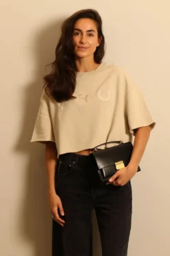 IRO T-shirt - Olinda - Cream pearl