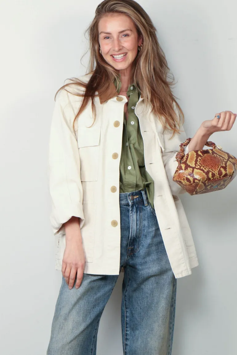 6397 Jasje - Barn Jacket - Natural