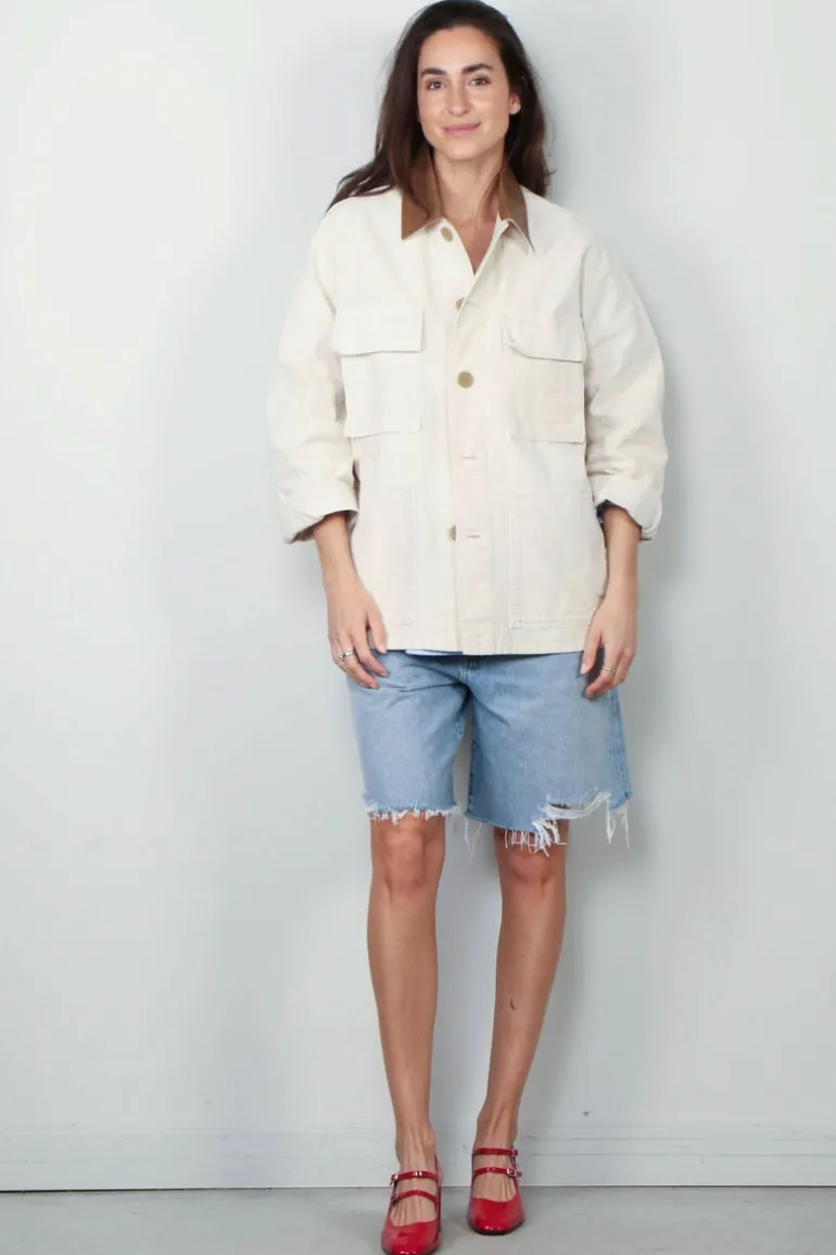 6397 Jasje - Barn Jacket - Natural