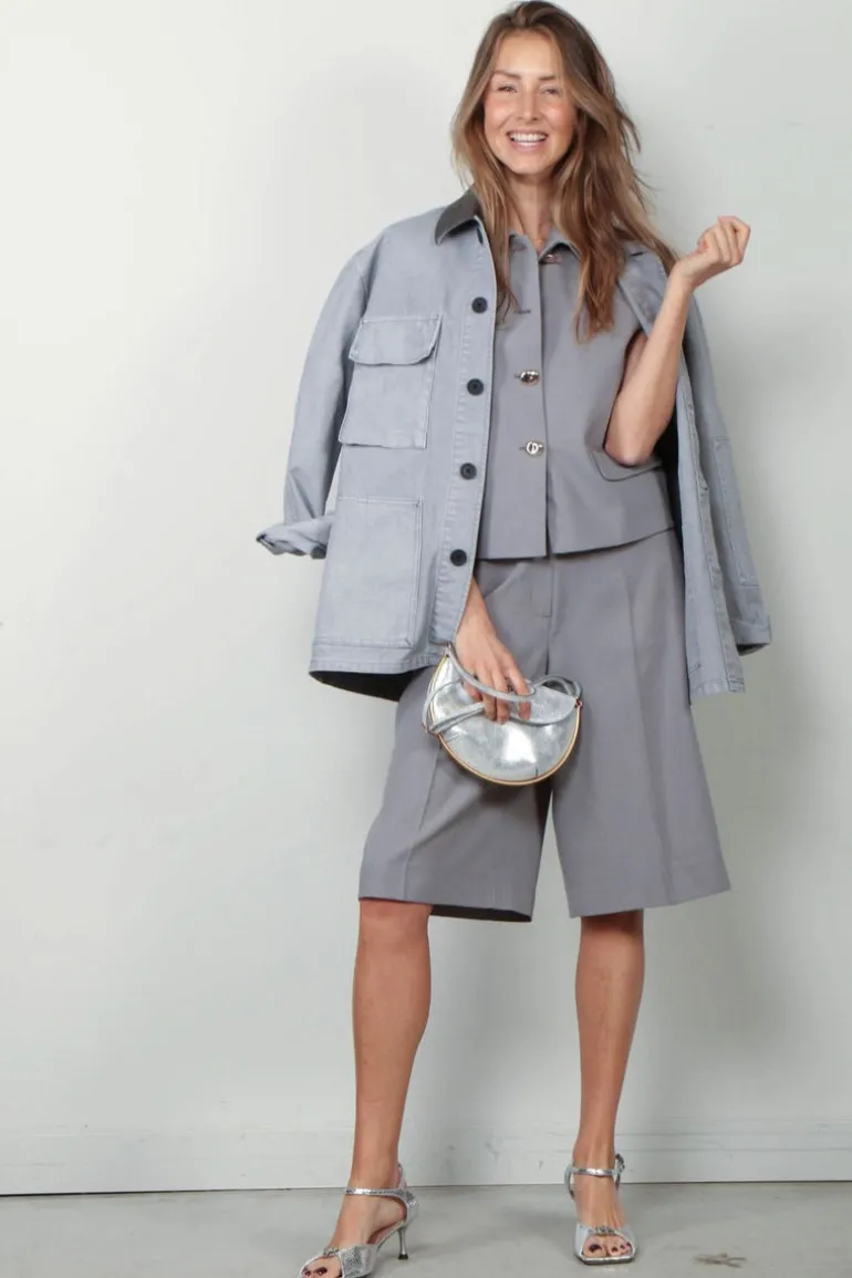 6397 Jasje - Barn Jacket - Slate