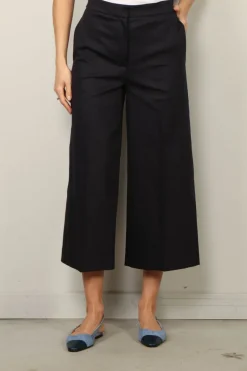 Joseph Broek - Temple Pant Light Gab Str - Navy