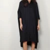Joseph Jurk - Dania Dress Poplin Gots - Navy