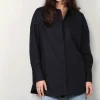 Joseph Blouse - Comete Blouse Poplin Gots - Navy