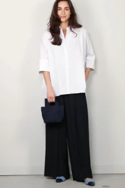 Joseph Blouse - Congo Blouse Poplin Gots - White