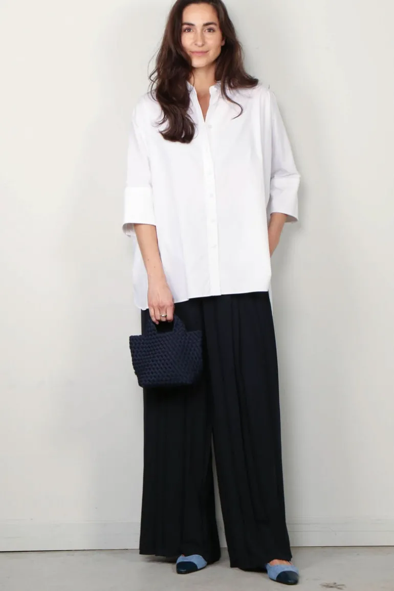 Joseph Blouse - Congo Blouse Poplin Gots - White