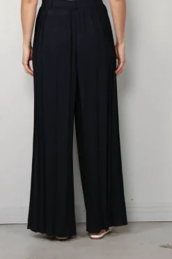 Joseph Broek - Tibre Pant Airy Plisse - Navy