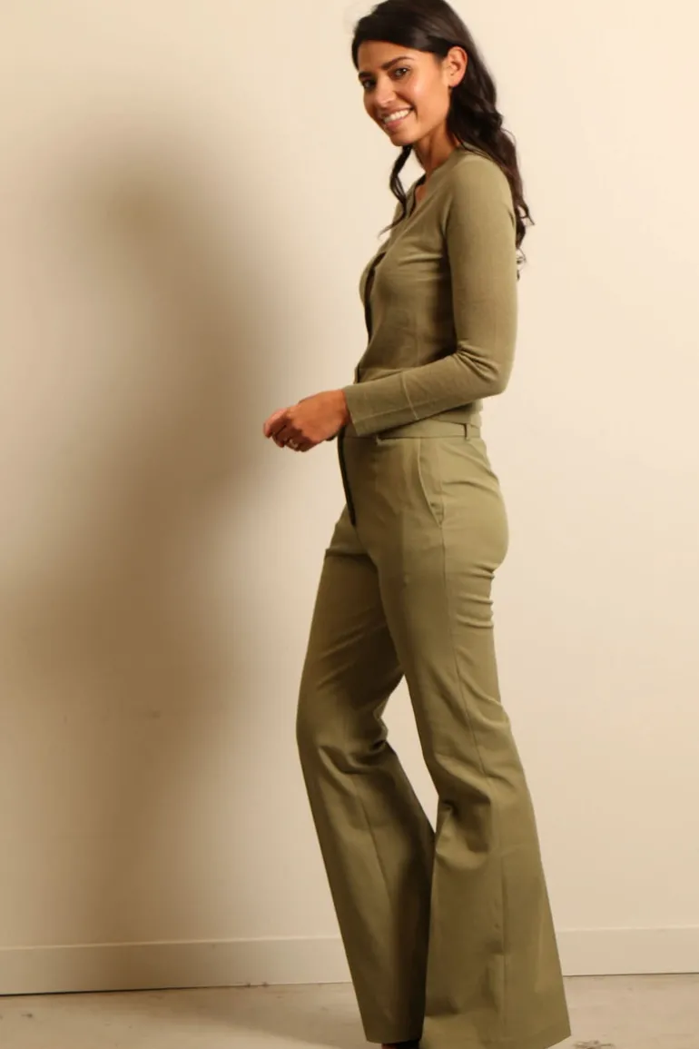Joseph vest - JF008200 Cardigan - dark olive