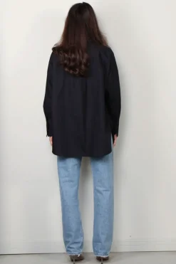 Joseph Blouse - Comete Blouse Poplin Gots - Navy