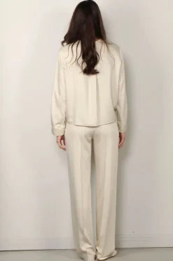 Joseph Blouse - Vega Jkt Soft Vis Tailor - Quail