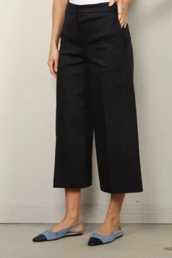 Joseph Broek - Temple Pant Light Gab Str - Navy