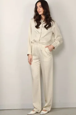 Joseph Blouse - Vega Jkt Soft Vis Tailor - Quail