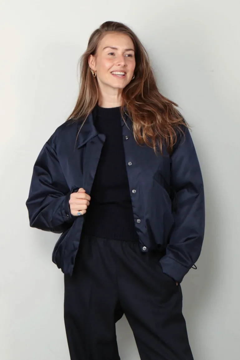Kassl Editions Bomber - Bomber Short Nylon - Navy