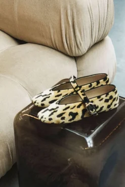 Le Monde Béryl Ballerina's - Stella Slipper - Leopard