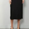 Lisa Yang Rok - Midi Skirt - Midnight