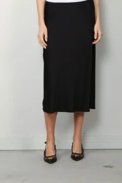 Lisa Yang Rok - Midi Skirt - Midnight