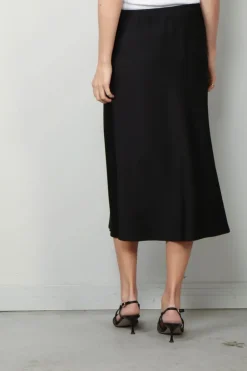 Lisa Yang Rok - Midi Skirt - Midnight