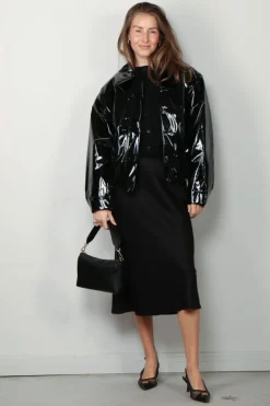 Lisa Yang Rok - Midi Skirt - Midnight