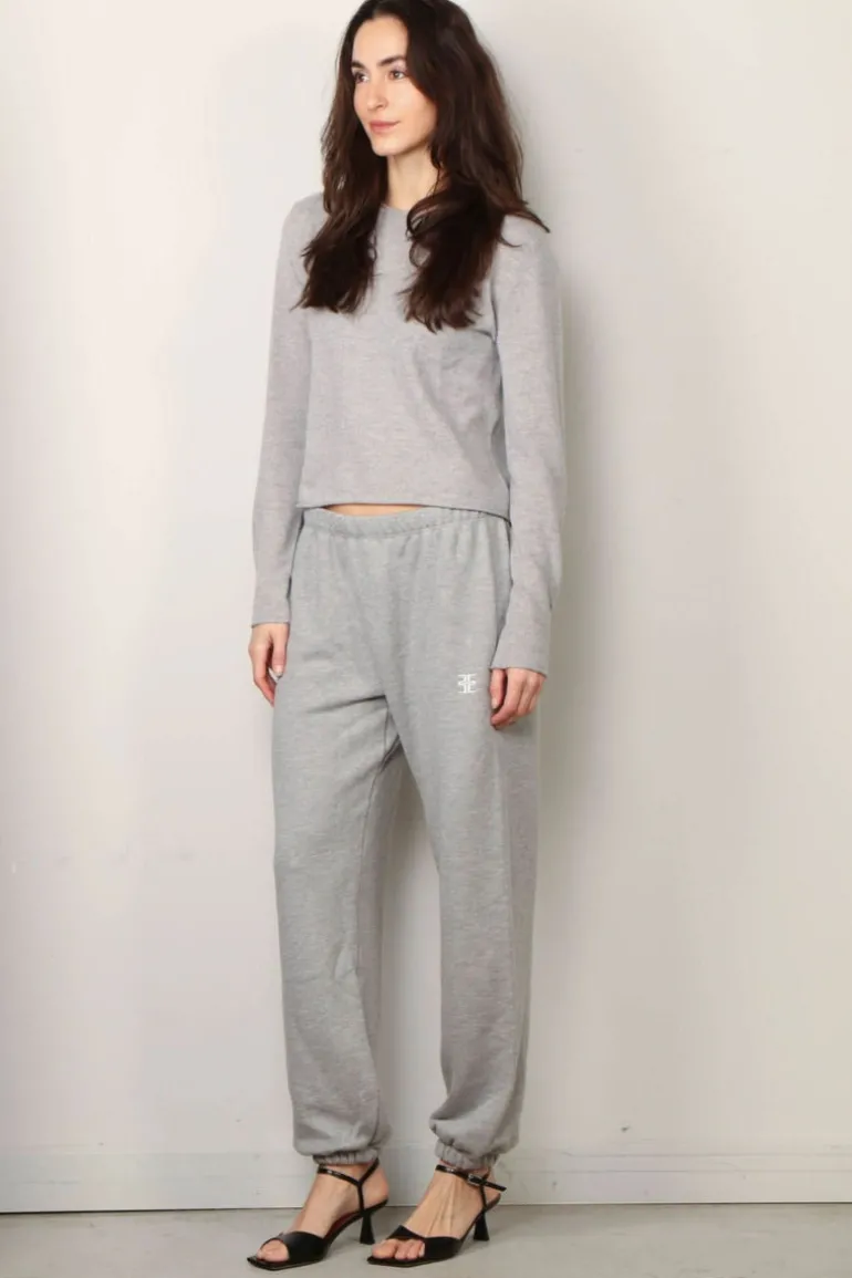 Lisa Yang trui - Ida - dove grey