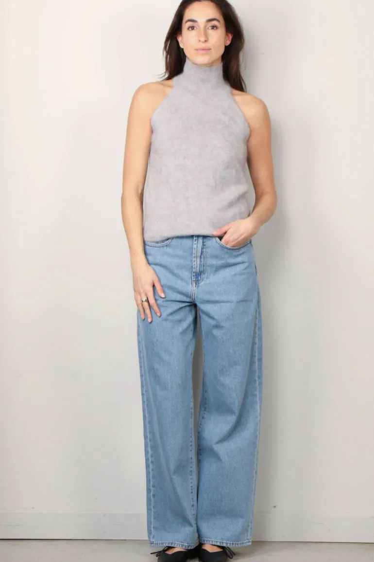 Lisa Yang Top - Leya - Cloudy Brushed