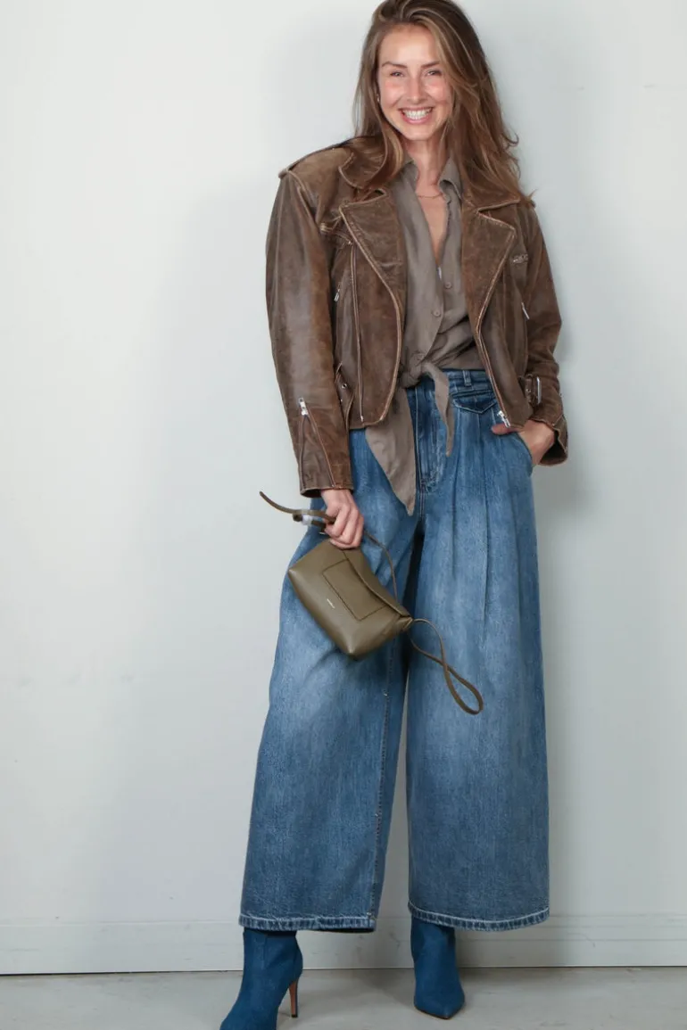 Lois Blouse - Pia - Hedge Green