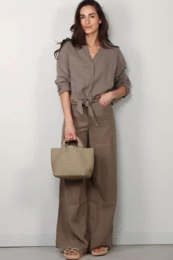 Lois Blouse - Pia - Hedge Green