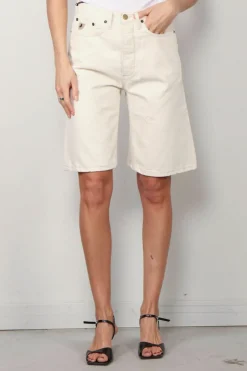 Lois Short - Ada Bermuda - Ecru Rinse
