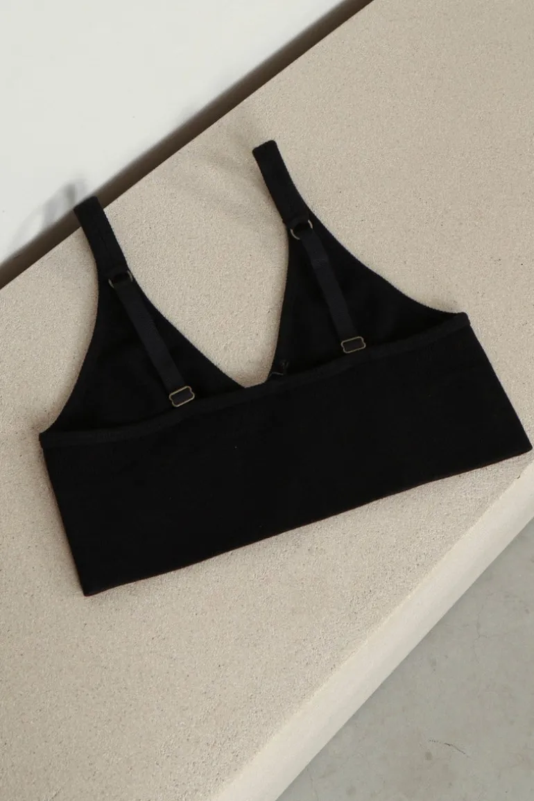 Love Stories Bralette - Posey - Black