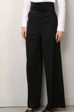 Margaux Lonnberg Broek - Strom- Black