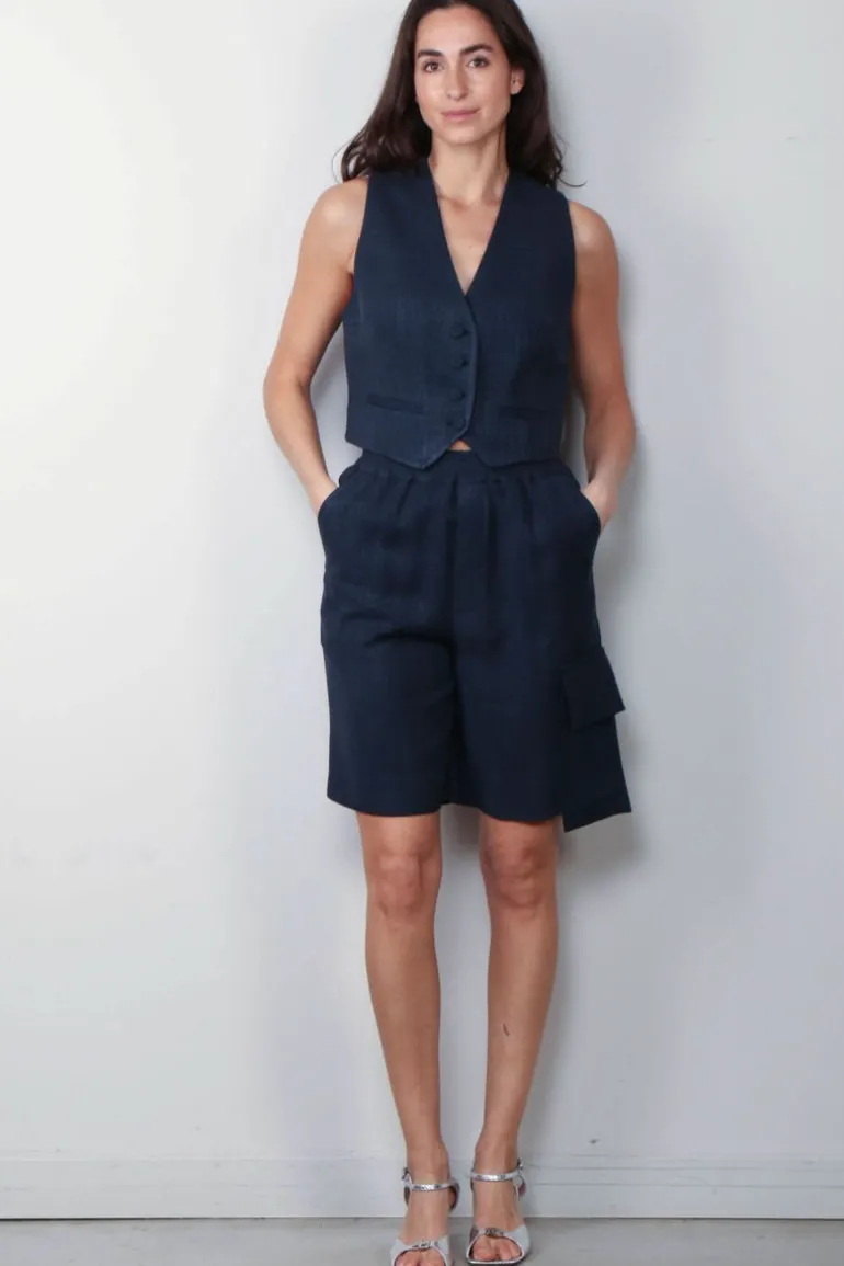 Margaux Lonnberg Short - Douglas - Navy