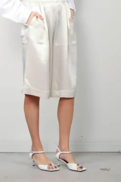 Maria McManus Short - Flap Pocket Basketball - Champagne