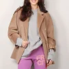 Max Mara jas - Rebus - camel