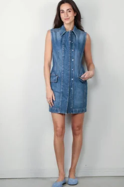 Max Mara Jurk - Carabo - Navy Vintage