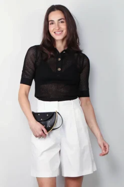 Max Mara Top - Casta - Black