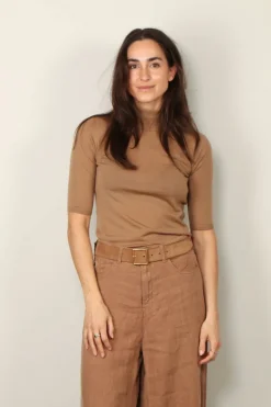 Max Mara Top - Cecina - Camel