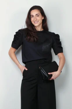 Max Mara T-Shirt - Mantide - Black