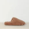 Max Mara Slippers - Teddyslipp - Camel
