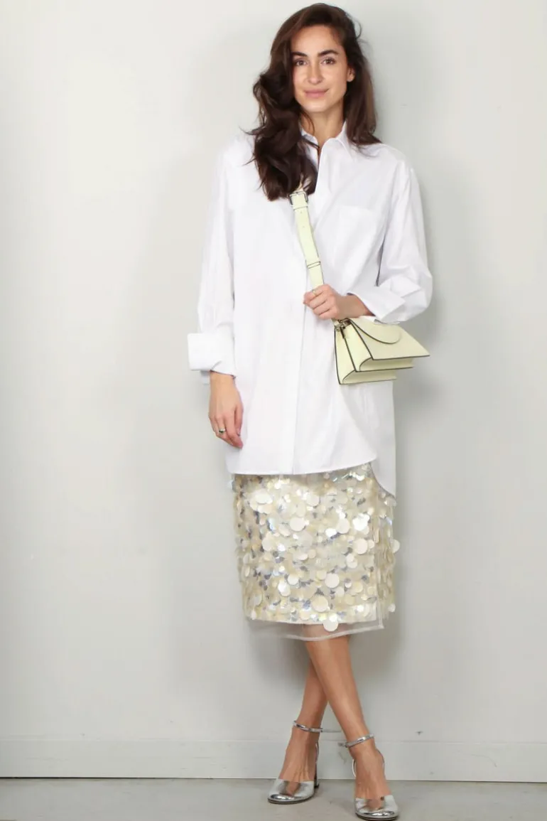 Max Mara Jurk - Folgore - Optical white