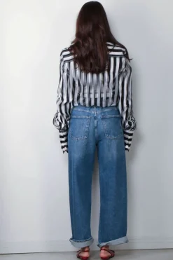 Max Mara Blouse -Sumero - Black Stripe