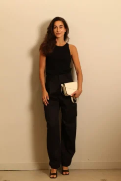 Max Mara top - ALFEO - BLACK