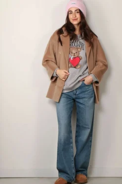 Max Mara jas - Rebus - camel