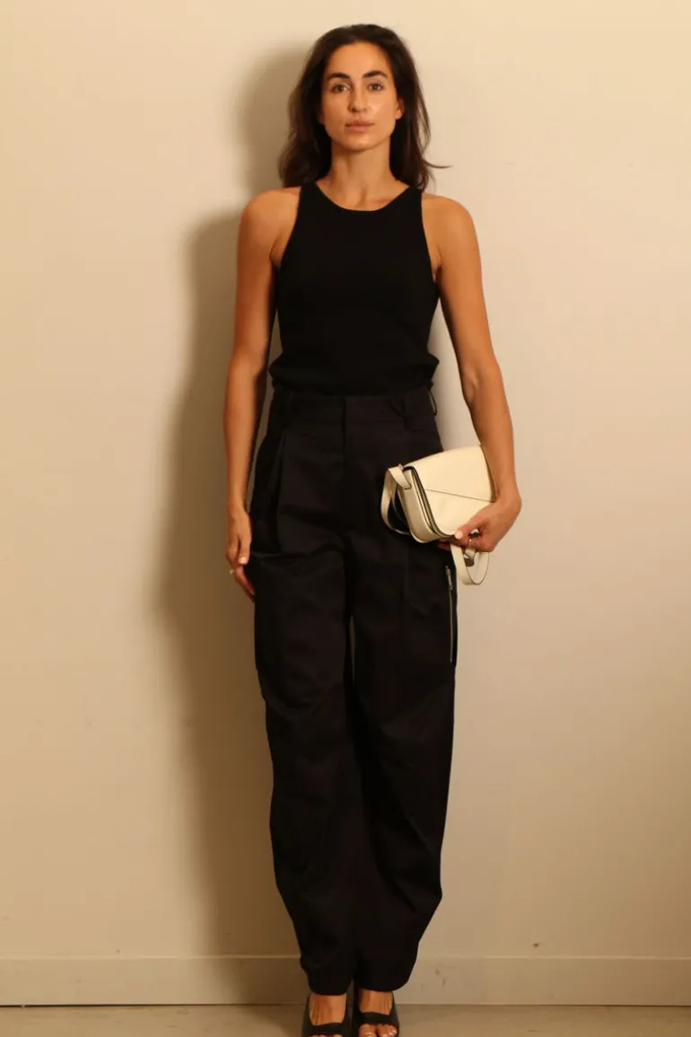 Max Mara top - ALFEO - BLACK